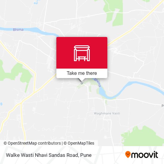 Walke Wasti Nhavi Sandas Road map