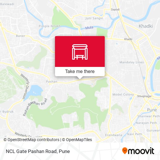 NCL Gate Pashan Road map