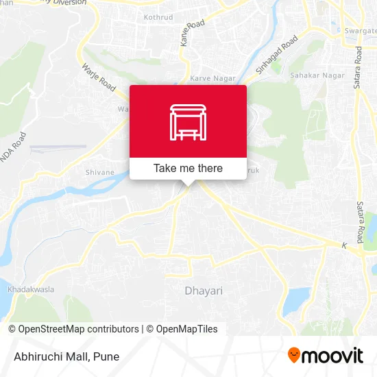 Abhiruchi Mall map