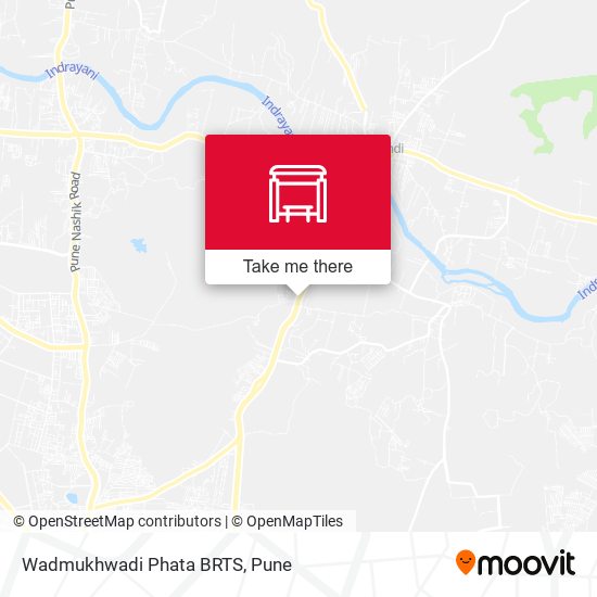 Wadmukhwadi Phata BRTS map