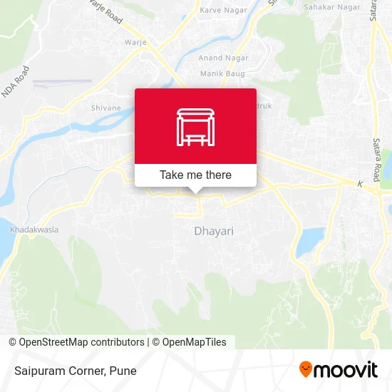 Saipuram Corner map