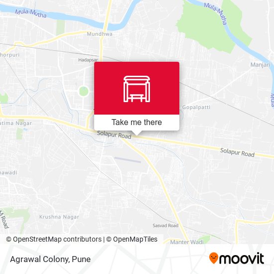 Agrawal Colony map