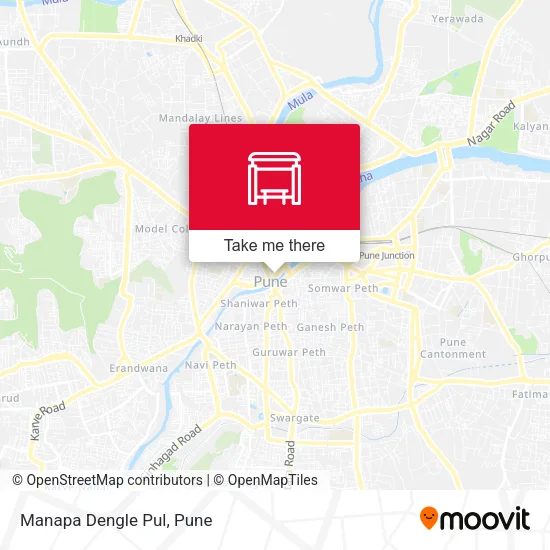 Manapa Dengle Pul map