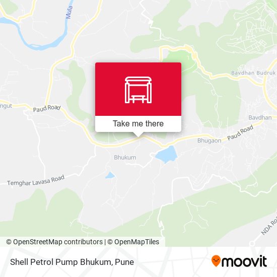 Shell Petrol Pump Bhukum map