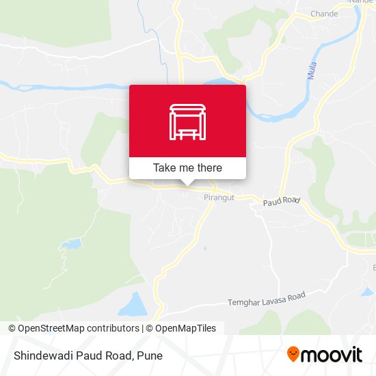 Shindewadi Paud Road map