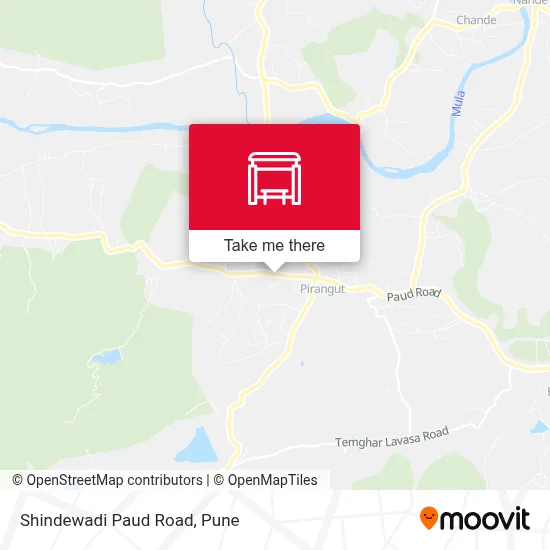 Shindewadi Paud Road map