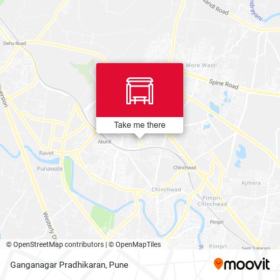 Ganganagar Pradhikaran map