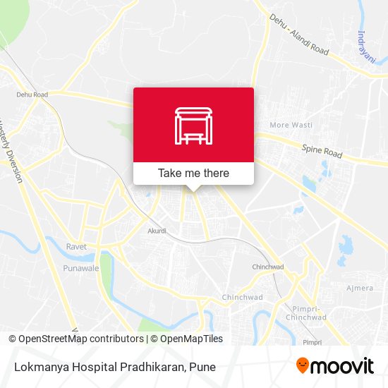 Lokmanya Hospital Pradhikaran map