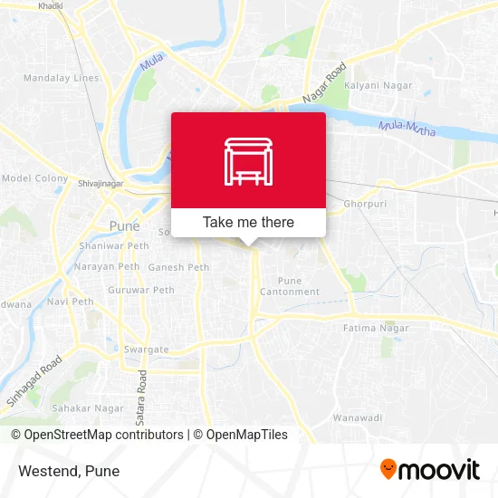 Westend map
