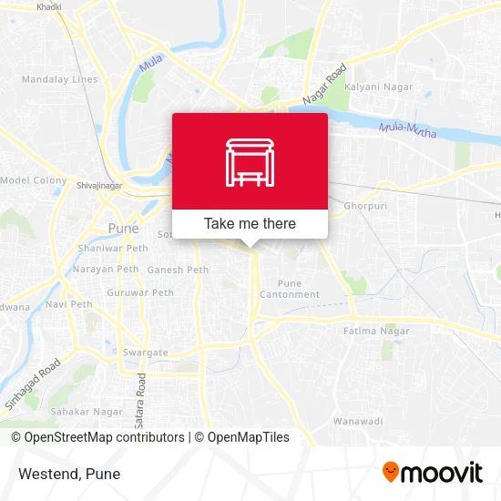 Westend map