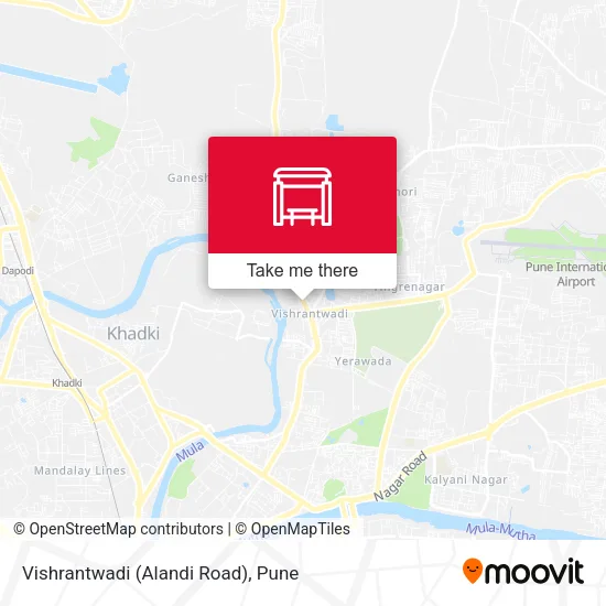 Vishrantwadi (Alandi Road) map