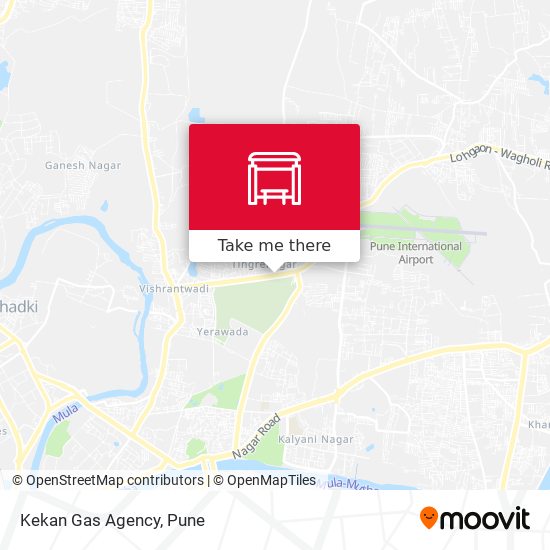 Kekan Gas Agency map