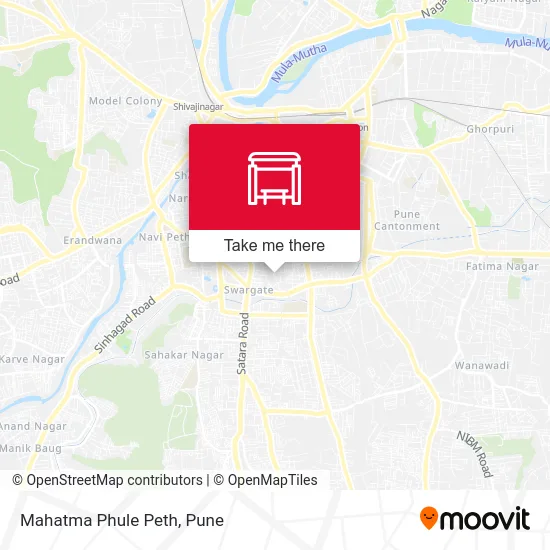 Mahatma Phule Peth map