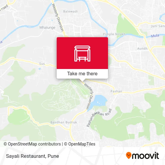 Sayali Restaurant map
