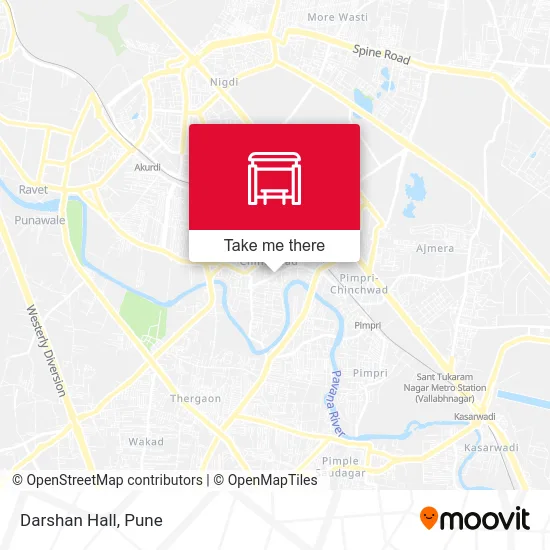 Darshan Hall map