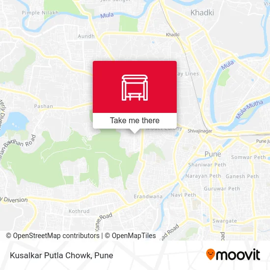 Kusalkar Putla Chowk map
