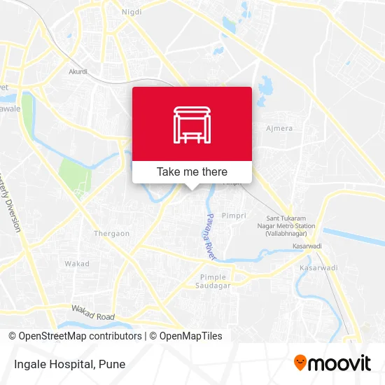 Ingale Hospital map