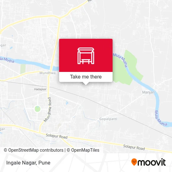Ingale Nagar map