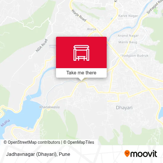 Jadhavnagar (Dhayari) map