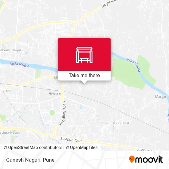 Ganesh Nagari map