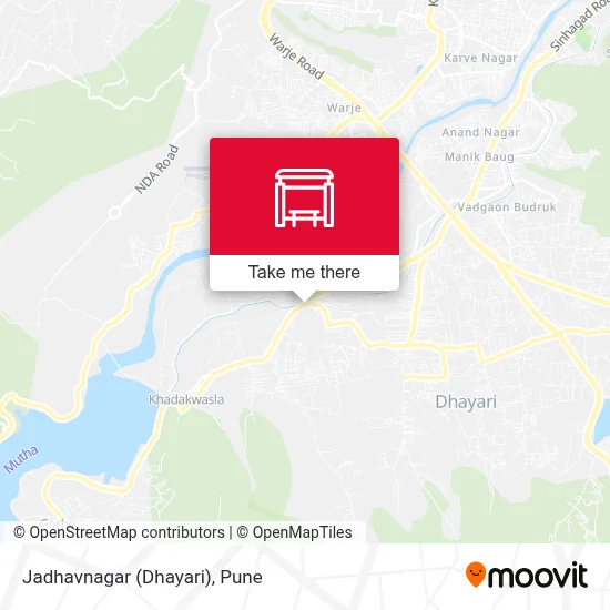 Jadhavnagar (Dhayari) map