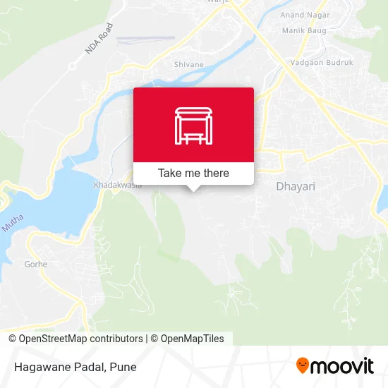 Hagawane Padal map
