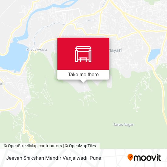 Jeevan Shikshan Mandir Vanjalwadi map