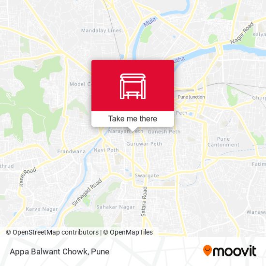 Appa Balwant Chowk map