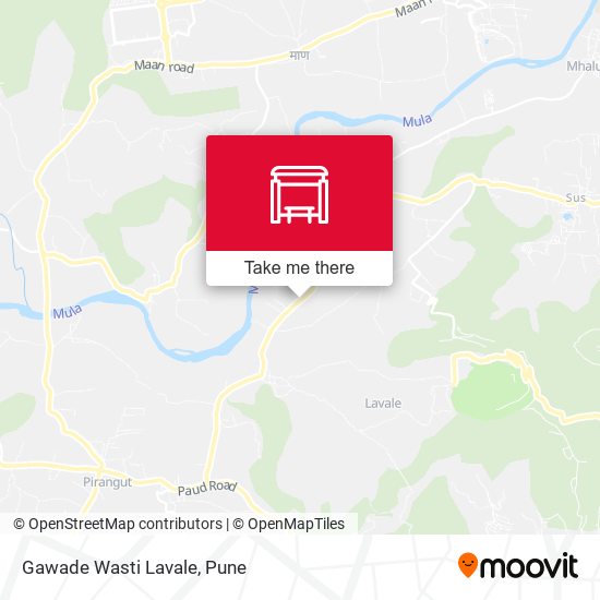 Gawade Wasti Lavale map