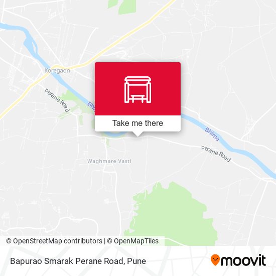 Bapurao Smarak Perane Road map