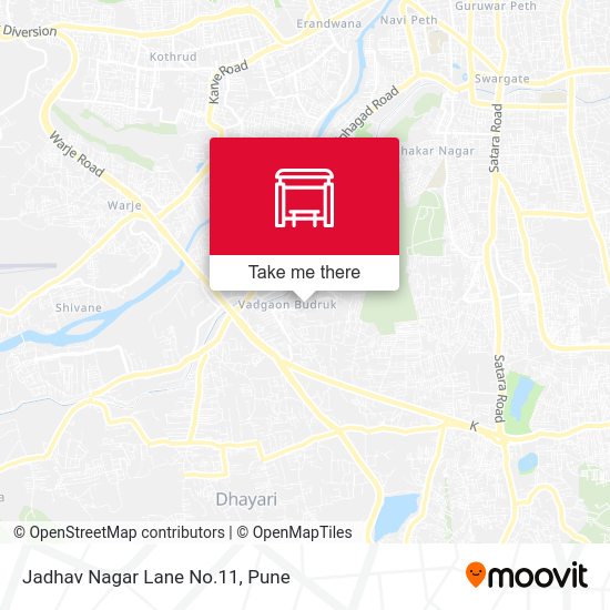 Jadhav Nagar Lane No.11 map