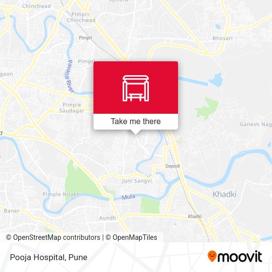 Pooja Hospital map