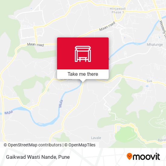 Gaikwad Wasti Nande map
