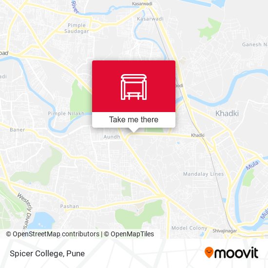 Spicer College map