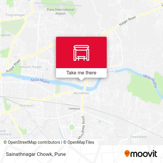 Sainathnagar Chowk map