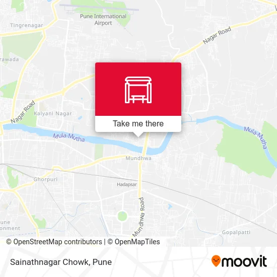 Sainathnagar Chowk map