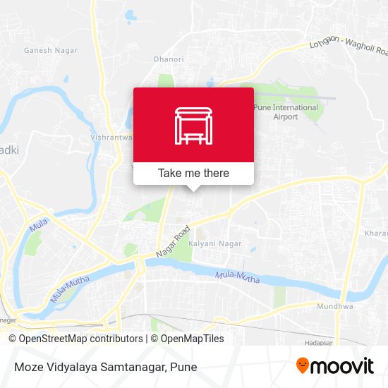 Moze Vidyalaya Samtanagar map
