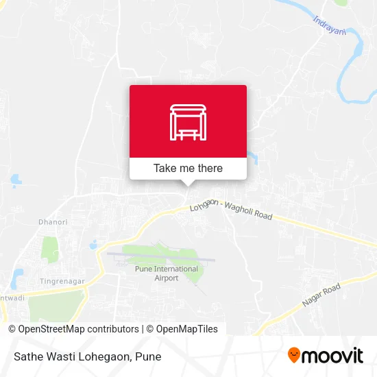Sathe Wasti Lohegaon map
