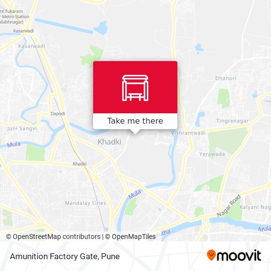 Amunition Factory Gate map