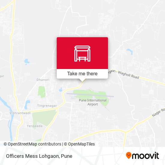 Officers Mess Lohgaon map