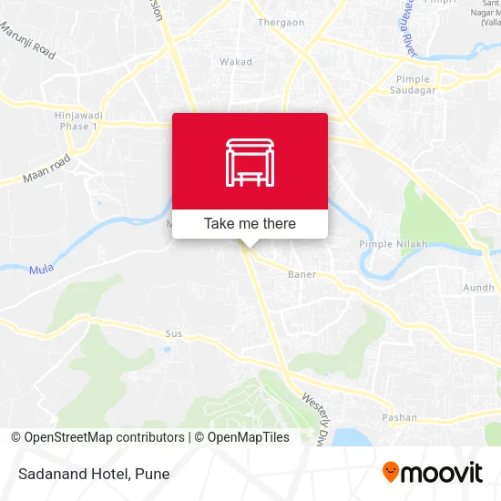 Sadanand Hotel map