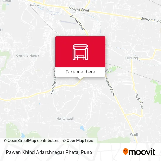 Pawan Khind Adarshnagar Phata map