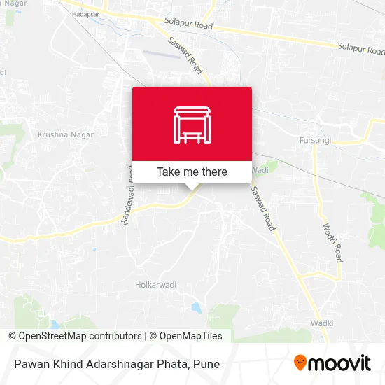 Pawan Khind Adarshnagar Phata map