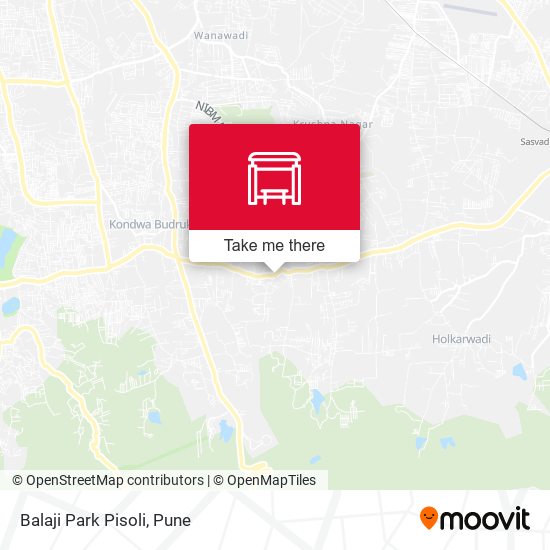 Balaji Park Pisoli map