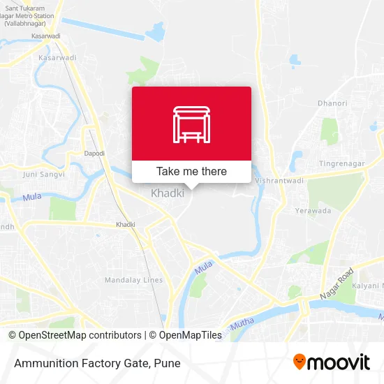 Ammunition Factory Gate map