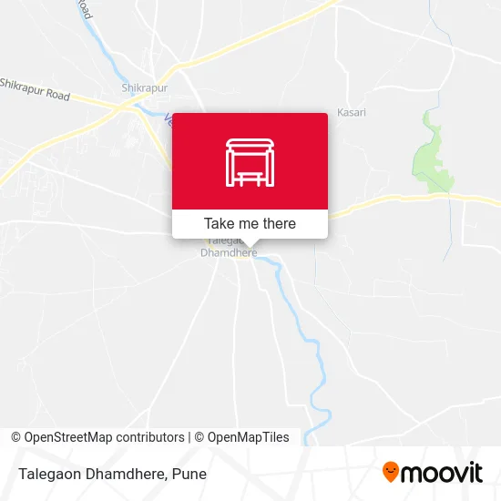 Talegaon Dhamdhere map