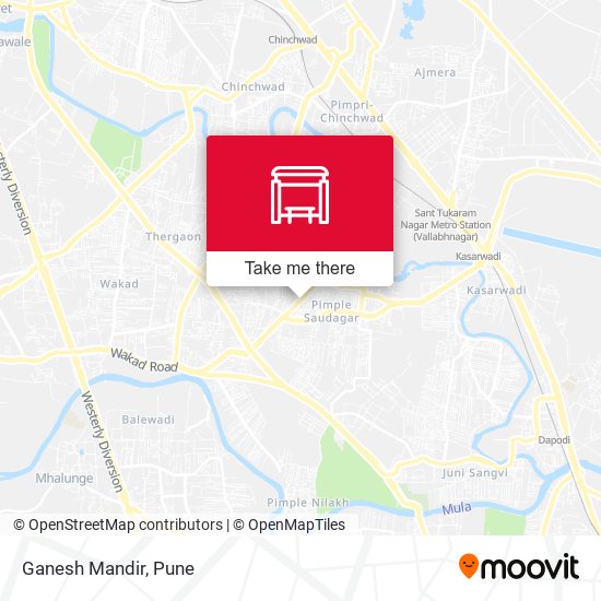 Ganesh Mandir map