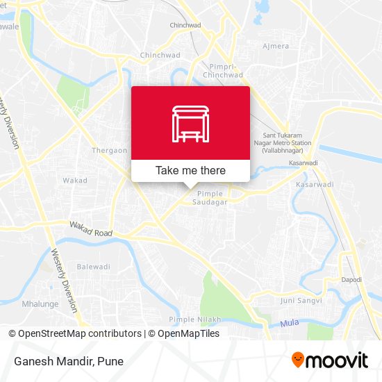 Ganesh Mandir map