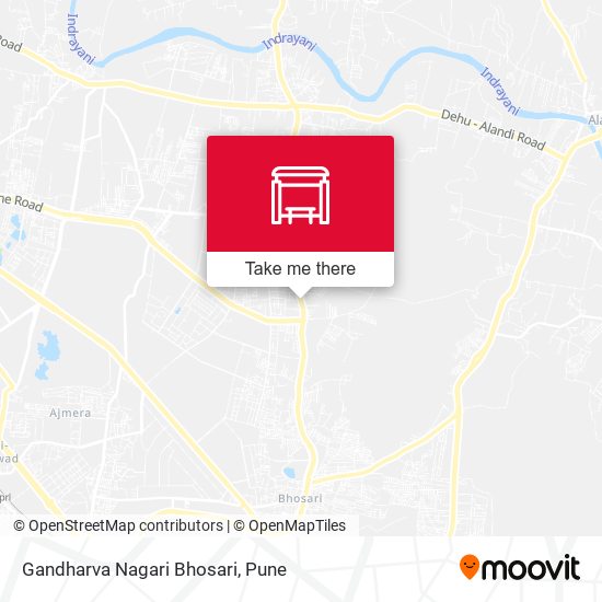 Gandharva Nagari Bhosari map
