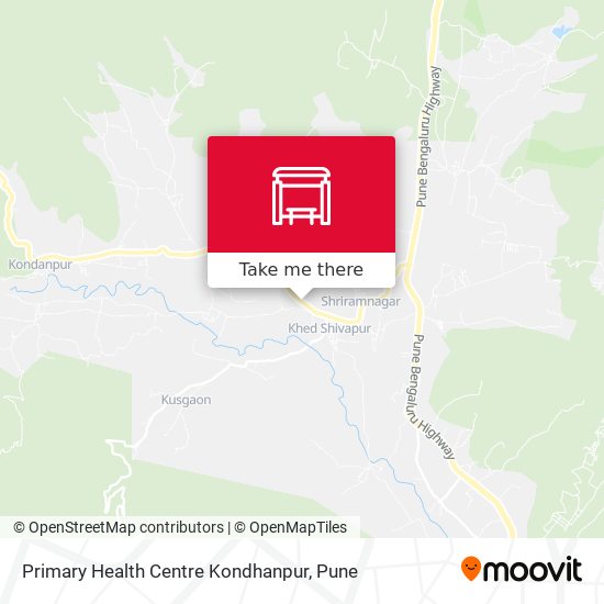 Primary Health Centre Kondhanpur map